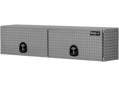 Buyers Products 18X16X72IN DIA TREAD ALUM TOPSIDER TRUCK BOX W/FLIP-UP DOORS