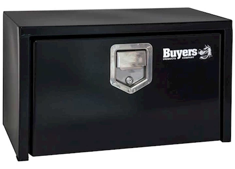Buyers Products Black Steel Underbody Truck Toolbox with Paddle Latch - 36"Lx18"Wx18"H Main Image