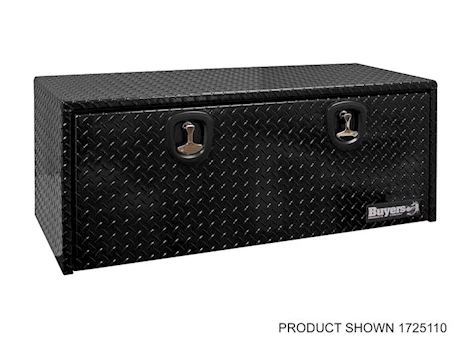 Buyers Products Toolbox,aluminum,18x24x48,blk pdr coat Main Image