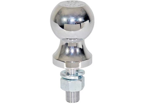 Buyers Products 2 In. X 1 In. X 2 3/4 In. Chrome Hitch Ball Main Image