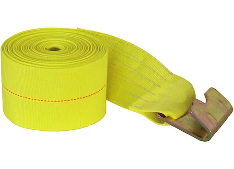 Buyers Products Winch strap,4inx30ft,flat hook 15k#cap Main Image