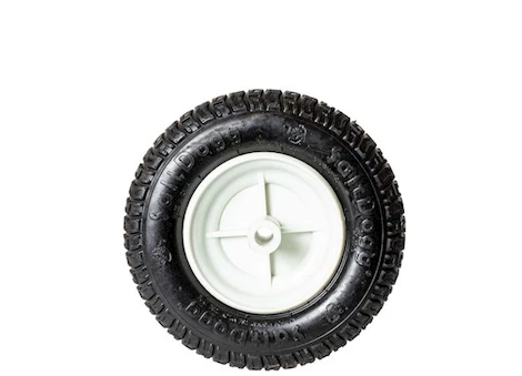 Buyers Products Replacement wheel with saltdogg logo for walk-behind spreaders Main Image
