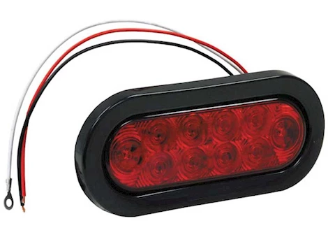 Buyers Products Hardwired Surface Mount Oval Stop/Turn/Tail Light Kit With 10 Leds