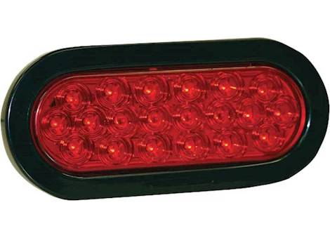 Buyers Products 6-1/2 In. Led Oval Stop/Turn/ Tail Light W Grommet And Plug Main Image