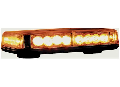Buyers Products 11" Rectangular Multi-Mount LED Mini Light Bar with 15' Cord - Amber