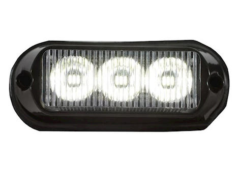 Buyers Products Light,strobe,3-7/8in,3 led, clear, Main Image