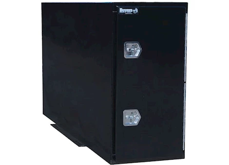 Buyers Products Black steel straight side backpack truck box Main Image
