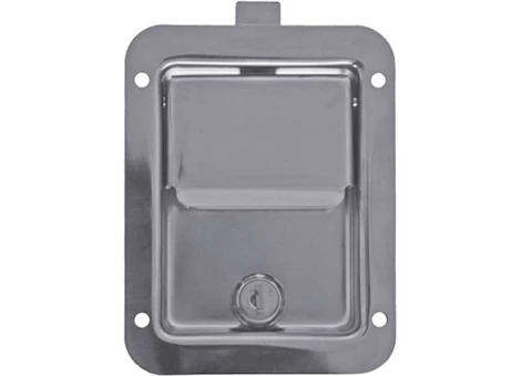 Buyers Products Standard Size Stainless Steel Flush Mount Rectangular Paddle Latch