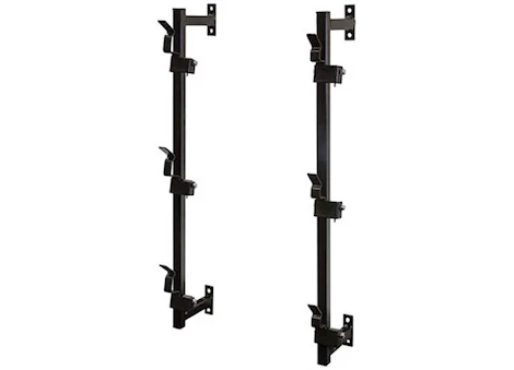 Buyers Products Trimmer Carrier Rack, (3) Enclosed