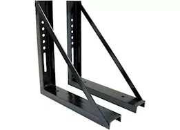 Buyers Products Steel Truck Box Mounting Brackets, 3 In. X 18 In. X 24