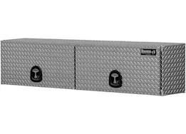 Buyers Products 18x16x88in dia tread alum topsider truck box w/flip-up doors