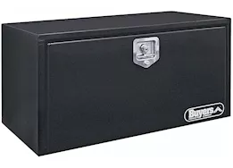 Buyers Products Black Steel Underbody Truck Toolbox with T-Handle Latch - 30"Lx18"Wx18"H