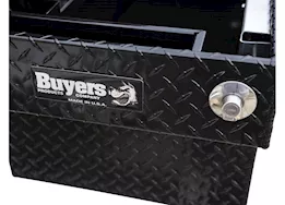Buyers Products Black diamond tread aluminum crossover truck tool box (18x20x71 inch)