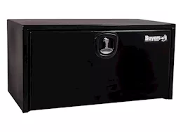 Buyers Products Black Steel Underbody Truck Box With 3-Point Latch, 18 X 18 X 36