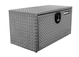 Buyers Products Diamond Tread Aluminum Underbody Truck Box With 3-Pt. Latch, 18 X 18 X 36