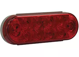 Buyers Products Light, 6.5 In oval, Stop/Turn/Tail, 10 Led