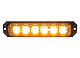 Buyers Products 5 Inch Led Strobe Light, Amber, 10-24 Vdc