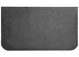 Buyers Products Mud flap,.25in x 24in x 36in,rubber