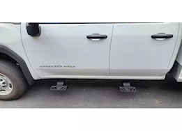 Carr 19-c silverado/sierra 1500/2500/3500 all cabs maxno-drill side step (single) xp3 black