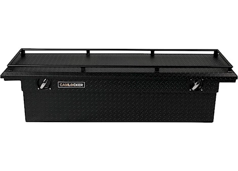 Cam Locker 71in x 20w x 19d cam locker toolbox gloss black low profile w/rail deep and wide Main Image