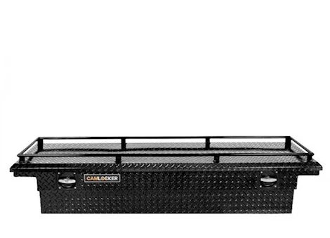 Cam Locker 71in x 20w x 14d cam locker toolbox gloss black low profile w/rail Main Image