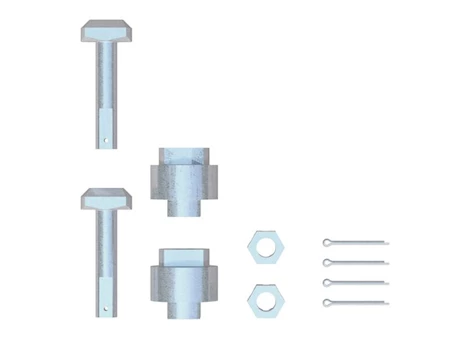 Curt Manufacturing Replacement 5th wheel puck system anchors for ram (small, fits 16021, 16022) Main Image