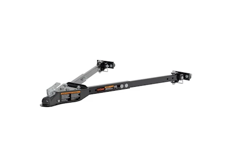 Curt Manufacturing UNIVERSAL TOW BAR W/2IN COUPLER 5,000LBS ADJUSTS 26IN TO 40IN