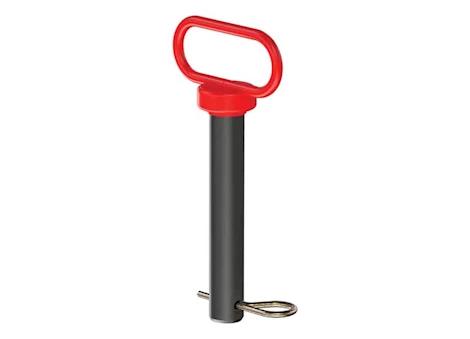 Curt Manufacturing Black powder-coated 1in clevis pin w/handle & clip Main Image