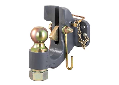 Curt Manufacturing Securelatch ball & pintle hitch (2in ball, 20,000lb) Main Image