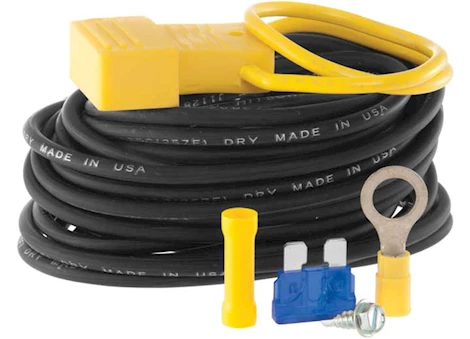 Curt Manufacturing POWERED CONVERTER 15AMP WIRING KIT(20FT 12GAUGE WIRE,FUSE,FUSE HOLDER,CONNECTOR,TERMINAL,CABLE TIES)
