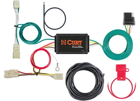 Curt Manufacturing 14-18 forte/14-16 forte koup custom vehicle-to-trailer wiring harness 4way Main Image