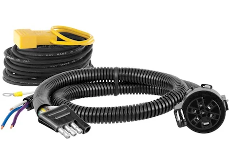 Curt Manufacturing Echo brake controller adapter(4-way flat vehicle to uscar) Main Image