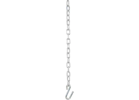 Curt Manufacturing 1/4 in x 23 in safety chain assembly grd 30 plus (1)j-27 Main Image