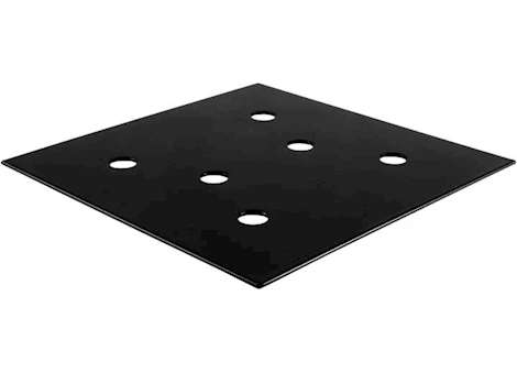 Curt Manufacturing GLOSS BLACK BACKING PLATE FOR J-600 AND J-704