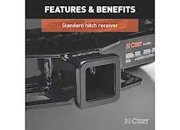 Curt Manufacturing (kit item=13462+13466-sk)17-c pacifica hybrid class iii receiver hitch