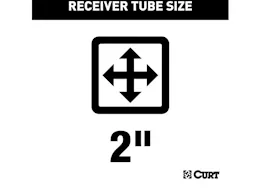 Curt Manufacturing 23-c dodge hornet class iii receiver hitch