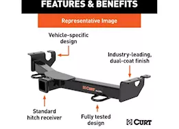 Curt Manufacturing 22-c silverado 1500/sierra 1500 front mount receiver hitch