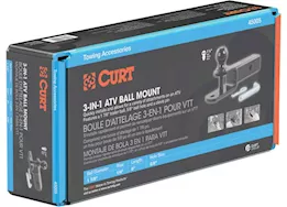 Curt 3-in-1 ATV Ball Mount