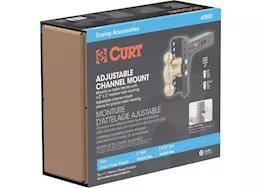 Curt Adjustable Channel Mount