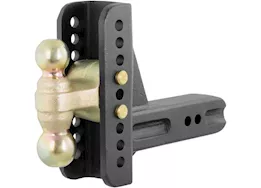 Curt Manufacturing 2 1/2in adjustable channel-mount ball mount