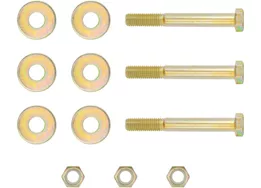 Curt Manufacturing Securelatch channel-style lunette ring hardware kit