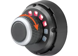 Curt Manufacturing Spectrum 2-8 brake control-rotary dash knob w/push button & (10)tri-color led's tri-axis inertia