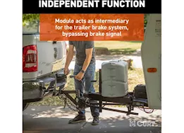 Curt Manufacturing True course advanced bluetooth trailer sway control system