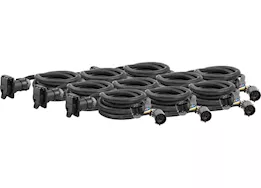 Curt Manufacturing (bulk pack of 10)fifth wheel & gooseneck 10ft custom wiring harness extension