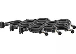 Curt Manufacturing (bulk pack of 10)fifth wheel & gooseneck 7ft custom wiring harness extension
