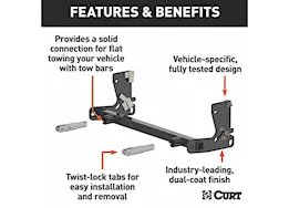 Curt Manufacturing 20-c jeep gladiator custom tow bar base