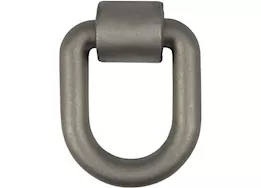 Curt Manufacturing 3in x 4in weld-on tie down d-ring 15587lb cap raw steel
