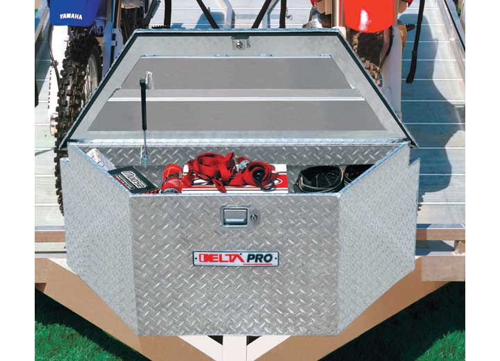 Jobox Aluminum Trailer Tongue Tool Box - 48"L x 18"W x 21"H Main Image