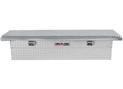 Jobox Single Lid Low-Profile Aluminum Crossover Tool Box - 71.125"L x 21"W x 15.125"H Main Image