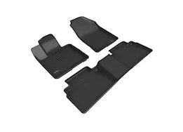 3-D Mats 22-c tucson maxpider full set custom fit kagu floor mat black